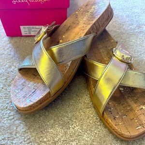 Lilly Pulitzer Bay Shore Sandal– Excellent Used Condition